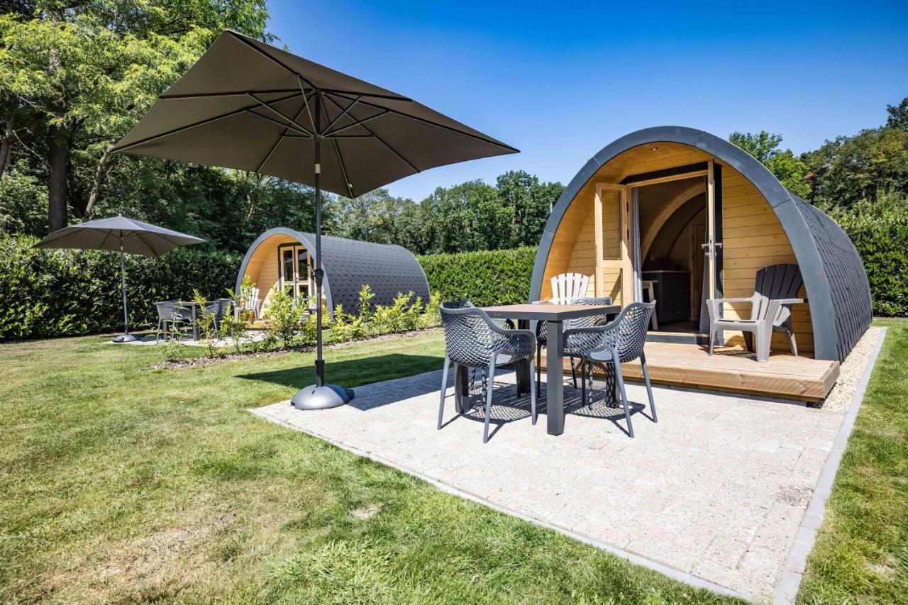 Luxe Woodlodge In Een Prachtige En Bosrijke Omgeving Bornerbroek ภายนอก รูปภาพ